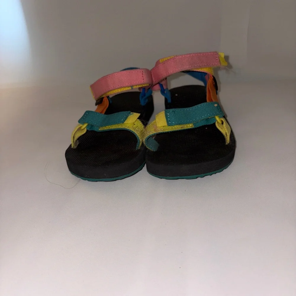 Teva Kids‎ Original Universal Multi-Color Strap Sandals 90s Multi Size 3
